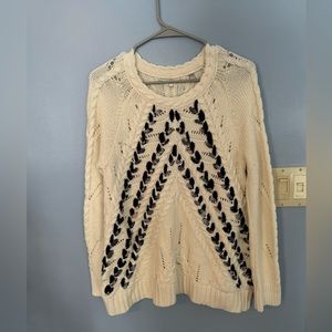 Anthropologie Knitted & Knotted Sweater